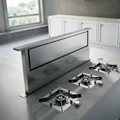 Hotte de cuisine à conduit 30 pouces 600 CFM en acier inoxydable