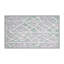 Tapis bleu soyeux et moelleux-100885529