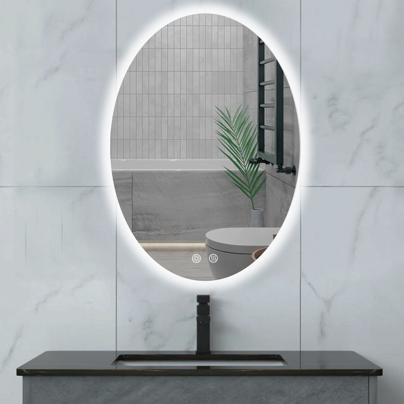 Miroir de salle de bain Adelee, 28 po x 20 po