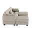 Canapé modulaire en velours côtelé Maelina -107665270-107665275