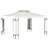 10' X 13' Patio Gazebo, Double Roof Outdoor Gazebo Canopy Shelter With Screen Decorate Corner Frame,-123307997