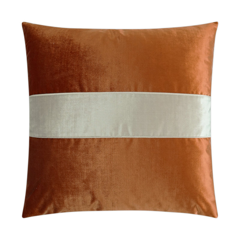 Coussin décoratif Iridescence Band, Graphite, H 22 po x l 22 po