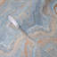 Papier peint texturé pierre de marbre turquoise