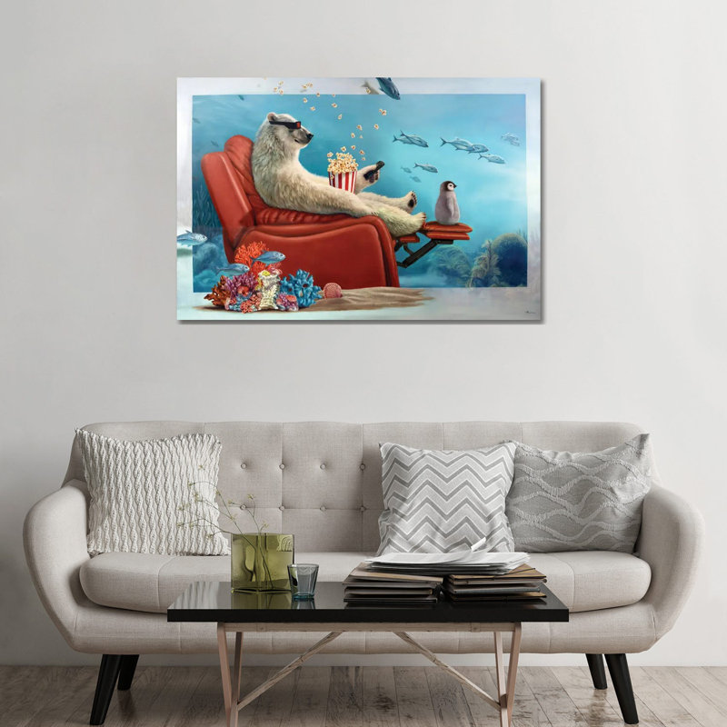 Reproduction d'art mural - toile encadrée, H 32 po x l 48 po, Toile tendue, Ne s’applique pas