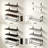 Cantura 3-Piece Floating Wall Shelves with Wire Storage Basket-2119710329