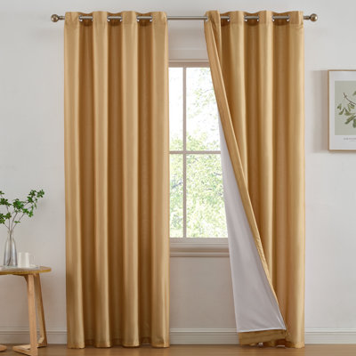 Eisenhart Semi Sheer Curtain Pair