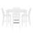 Ariarna 5-piece Square Counter Height Dining Set-1119018621