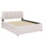 Lit plateforme tapissier avec lit gigogne-147892200