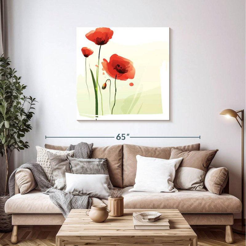 Coquelicots Harnek, H 39 po x l 39 po