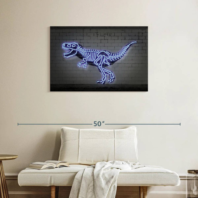 Brampt T Rex Bones, 24" H x 36" W