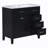 Elzadie Single Bathroom Vanity with Ceramic Top-305573133
