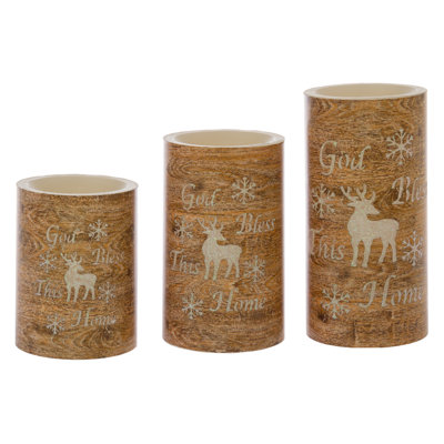 3-Piece LED Candle