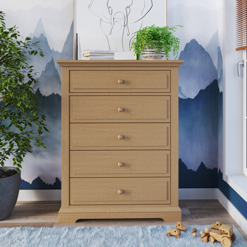Commode 5 tiroirs Child Craft Jordyn, Biscotti