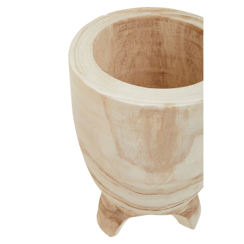 Cooperton Handmade Wood Cachepot