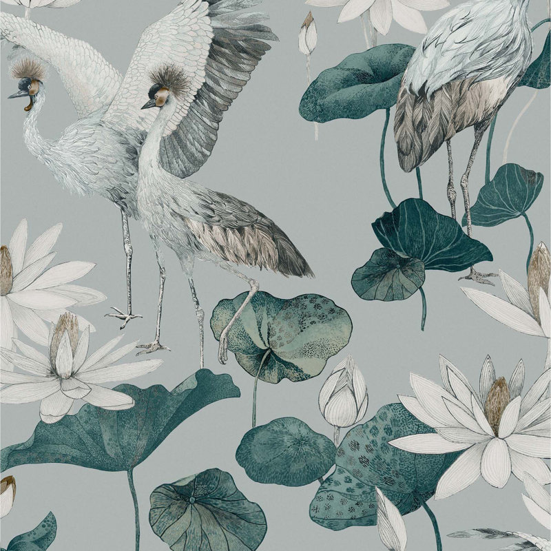 Teien Sea Green Wallpaper, Green