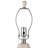 Srivatsa 21‘’ White Etched Ceramic Table Lamp with White Shade