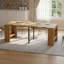 Table de salle à manger extensible de 19,7 po à 87,7 po pour 2 à 8 personnes, avec 4 rallonges amovibles