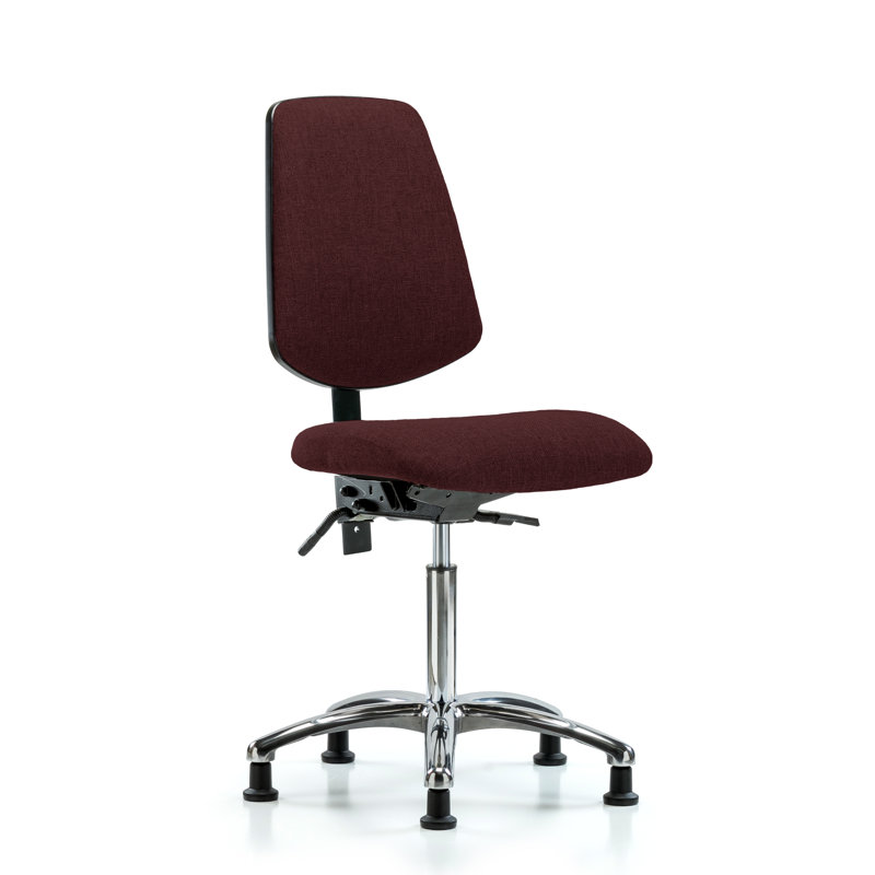Chaise de travail Jalyn, Bourgogne, Patins, Inclus