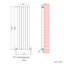 Pottsgrove Vertical Designer Radiator