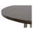 West Camden 60 " Extendable Walnut Round Solid Wood Top with Solid Wood and Stainless Steel Base Dining Table