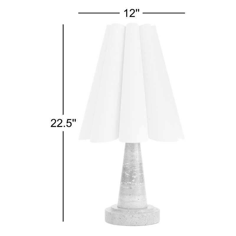 Segal Marble Mini Lamp, Red