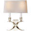 Chapman & Myers Cross Bouillotte Small Sconce-51179990-89440618