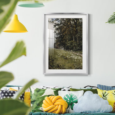 Vintage Floral Print CCXCIX -Framed Print