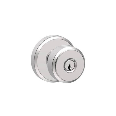Bowery Keyed Entry Knob with Greyson Trim