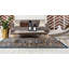 Tapis bleu marine / brun Cevenola-1546781301