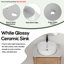Ensemble de meuble-lavabo simple 48 po avec lavabo en céramique