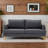 70" Upholstered Square Arm Loveseat Sofa Modern Sofa Couch with USB-377999992-337073816