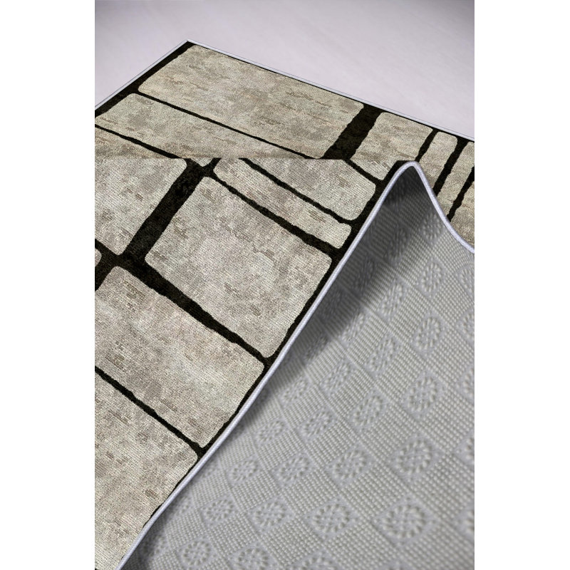 Eco-Friendly Black Carpet (23.6 x 39.4 inches), 100% Polyester, 650 g/m² | Antibacterial, Non-Slip PVC Dot Underside, 0.2 in Pile Height | Machine Washable, Perfect for Home & Office Use, Durable & Stylish Design