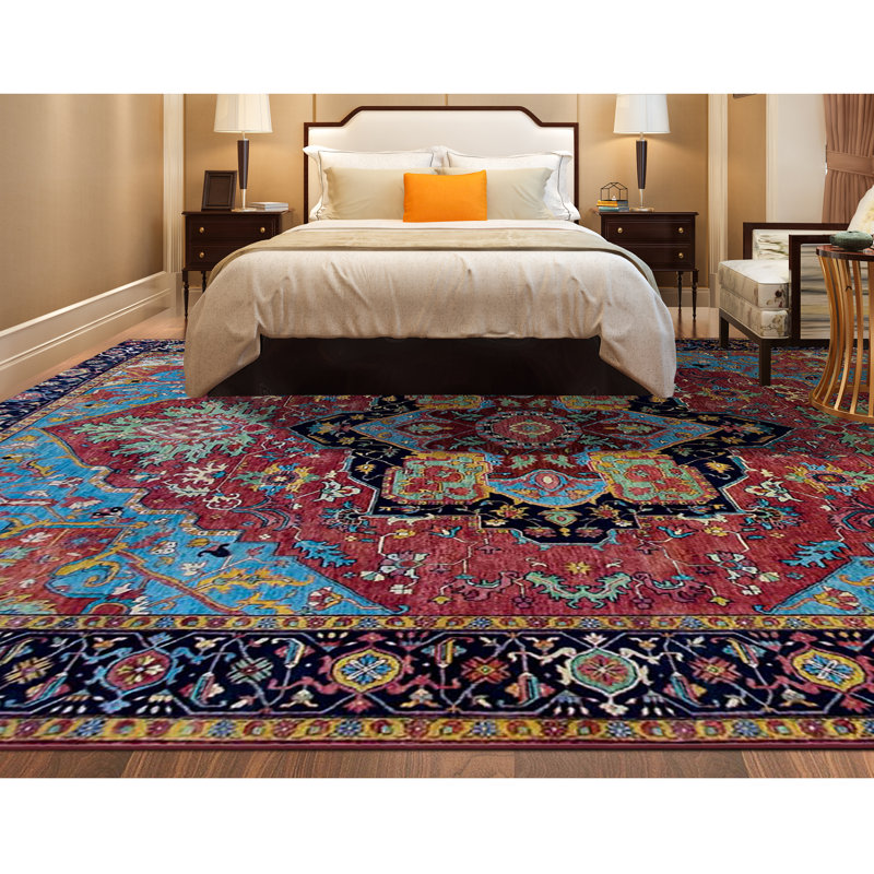 Elegant Wool Oriental Area Rug, Runner 2'6" x 22'