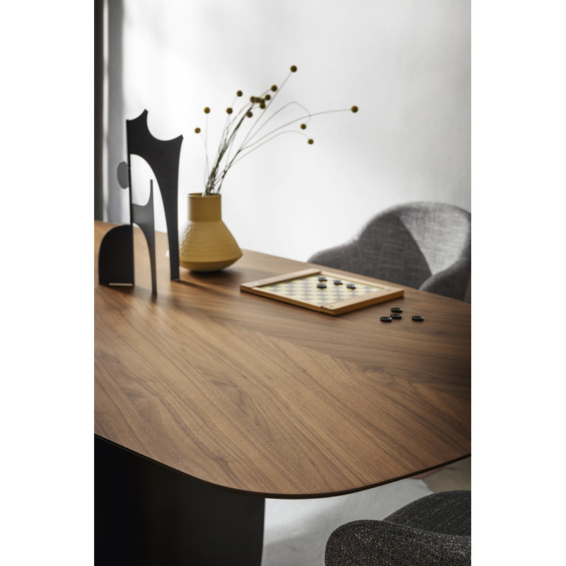 Twins Extendable Tables, Matt Black