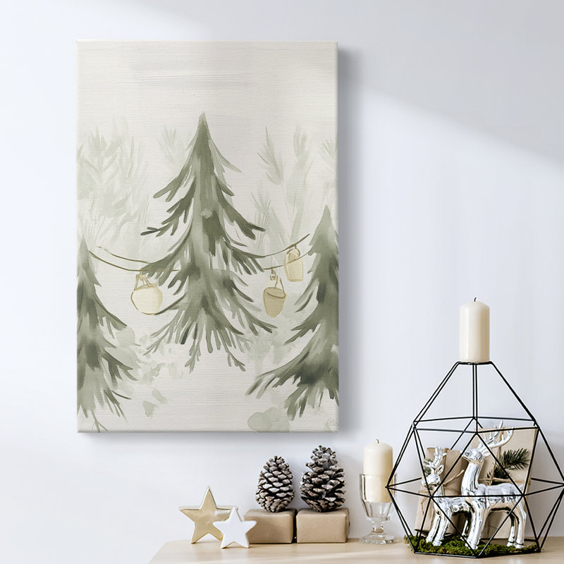 Art des Fêtes de Noël - Toile tendue avec châssis CDXVI, H 24 po x l 16 po