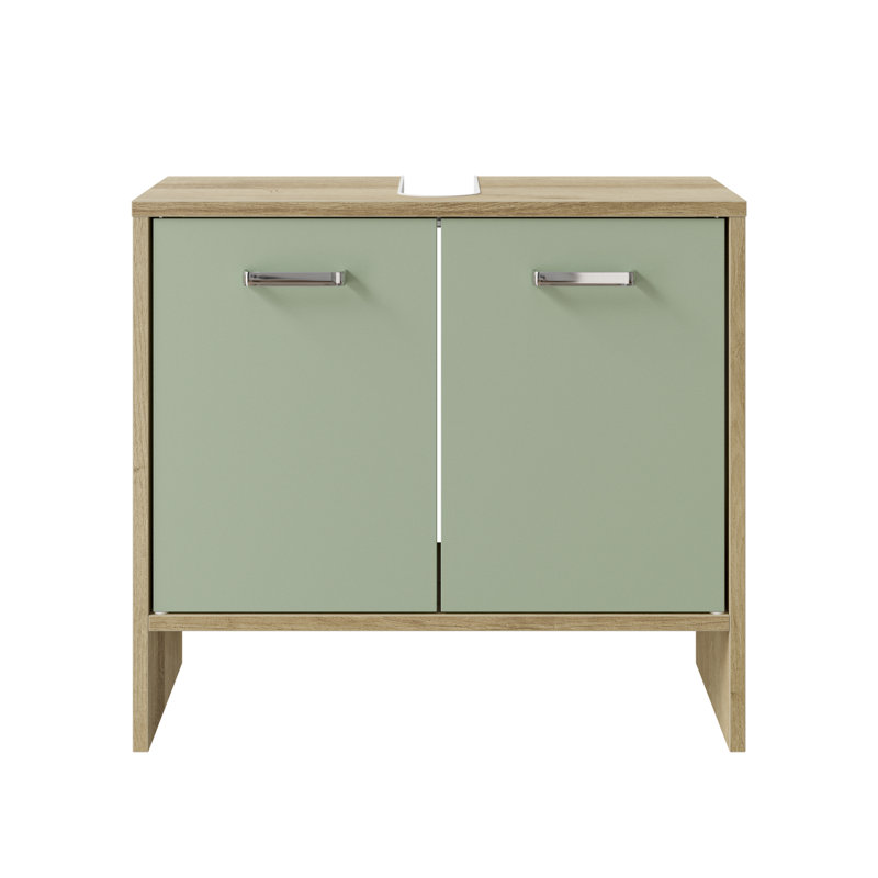 Washbasin Base Cabinet, Riviera Oak;Nb;Green