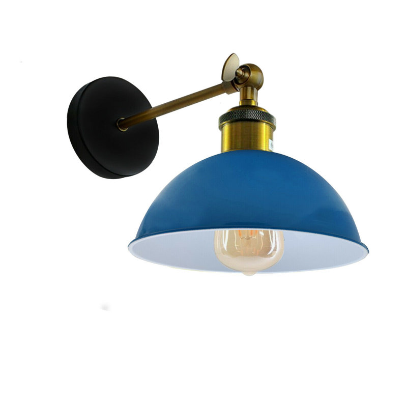 Winsett Armed Sconce, Blue