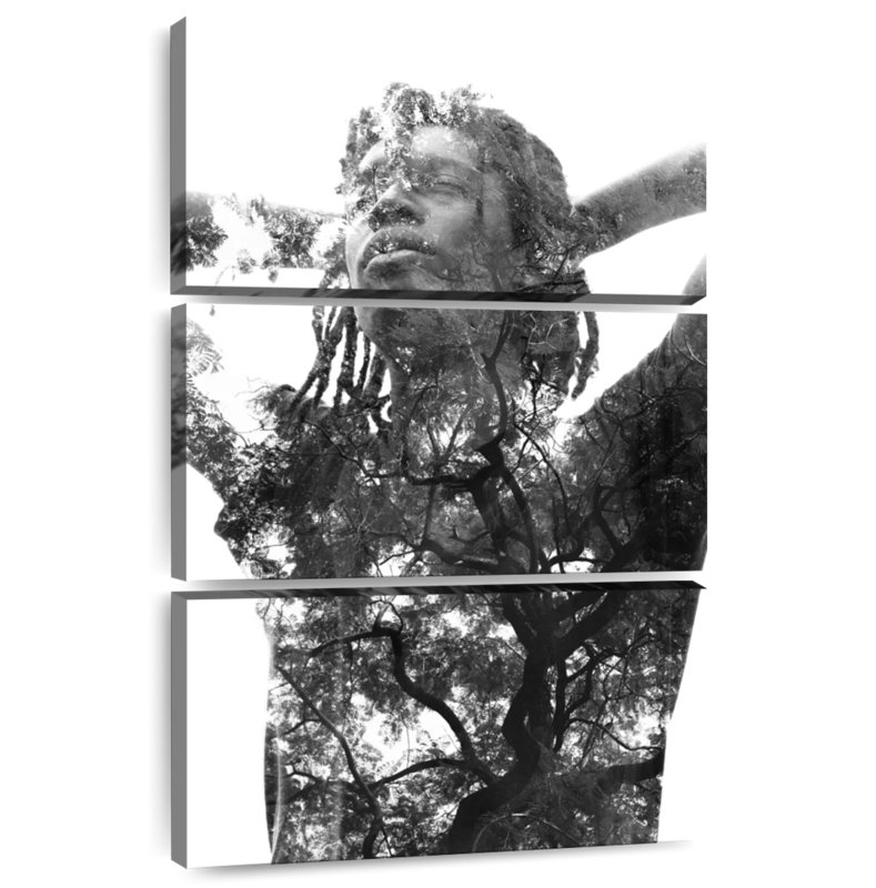 Leisha Nature Man Portrait, 32" H x 20" W