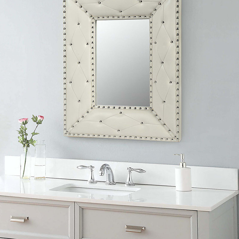 Miroir mural blanc WHITE