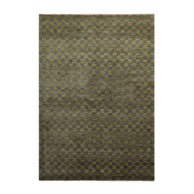 Jerae One-of-a-Kind 4'11" X 7'2" 1980s Wool Area Rug in Gray