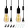 Plug in Hanging Light Kit, Retro Hanging Lights with Plug in Cord