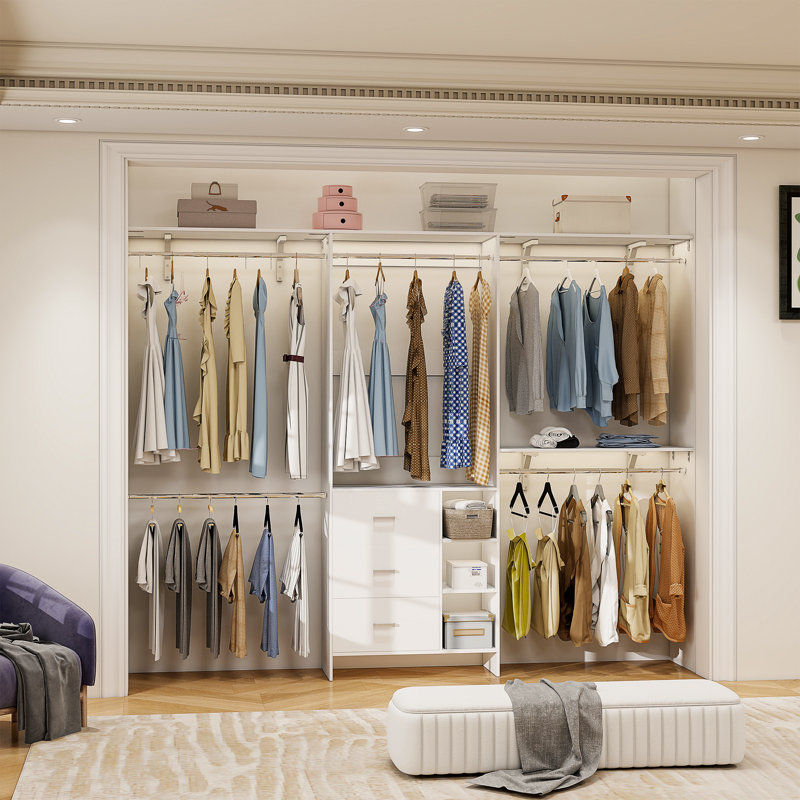 Closet System, White