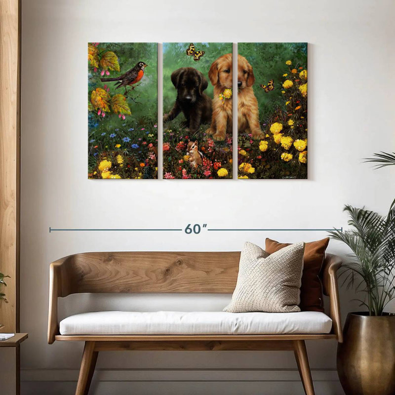 Labs In The Meadow I