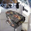 Paquet de 2 paires de sièges de bateau pliables en cuir à motif patchwork en cuir camouflage avec dossier haut Siège de bateau de pêche confortable avec rembourrage en éponge épais et charnière pour bateau de plaisance