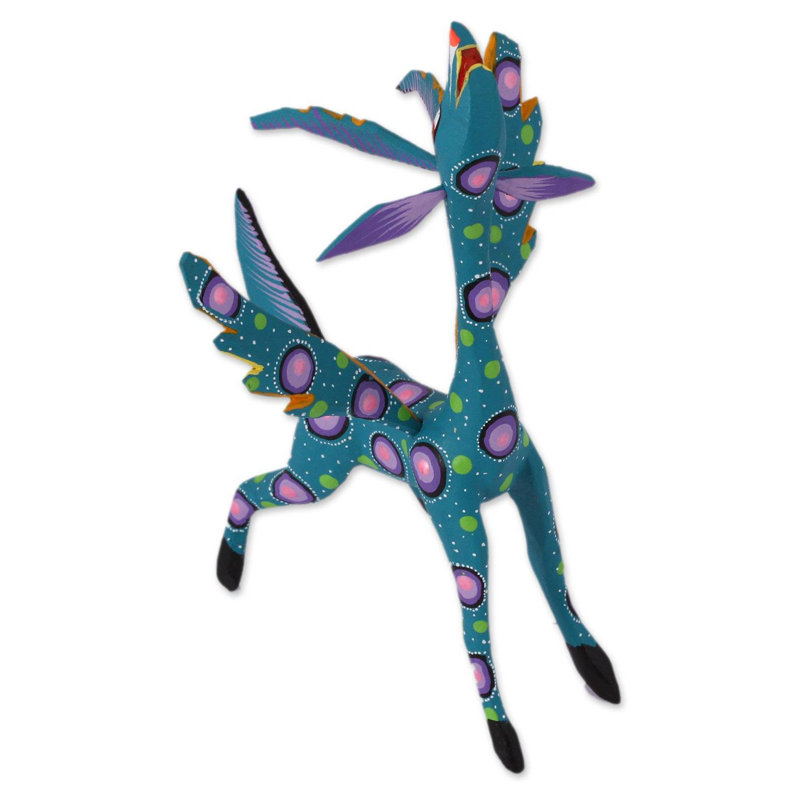Sculpture alebrije de chanson à oreilles Aled