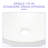 16"X16" White Ceramic C Vessel Bathroom Sink