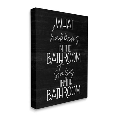"What Happens In The Bathroom", art mural par Lil 'Rue