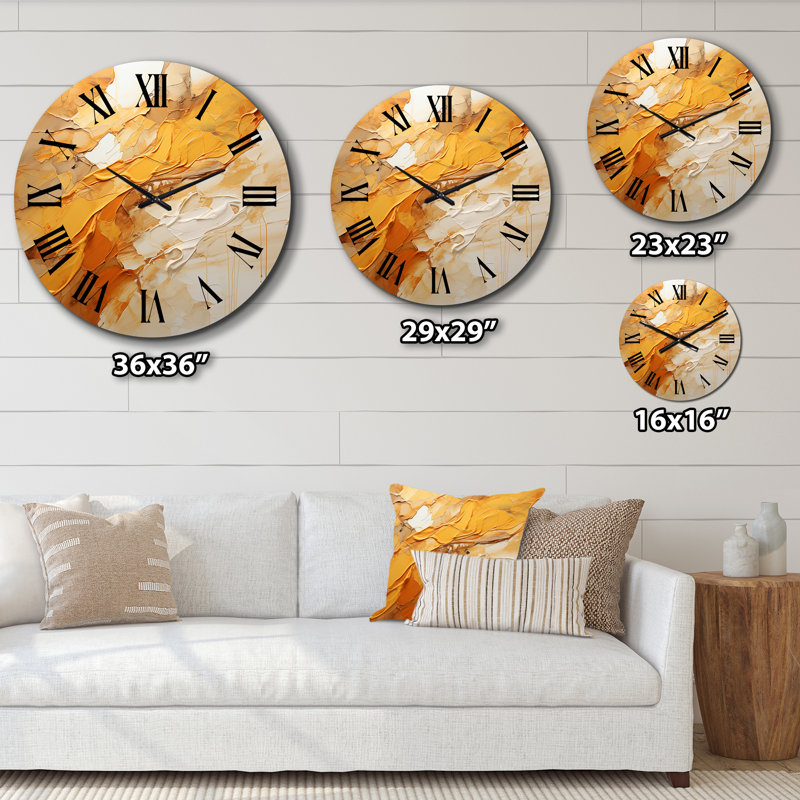 Horloge murale Dahquan, Moyenne