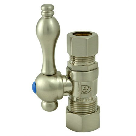 Quarter Single Hole Faucet Bathroom Faucet, Brushed Nickel