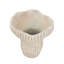 Jardinière corail sable et ciment 9,3 po x 9,7 po avec finition texturée beige